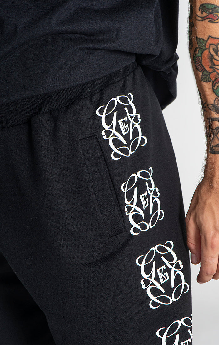 Black Nouveau Joggers