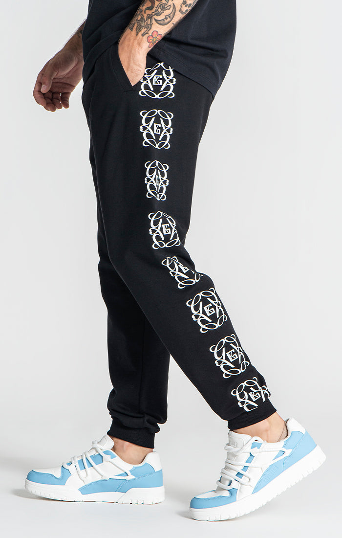 Black Nouveau Joggers