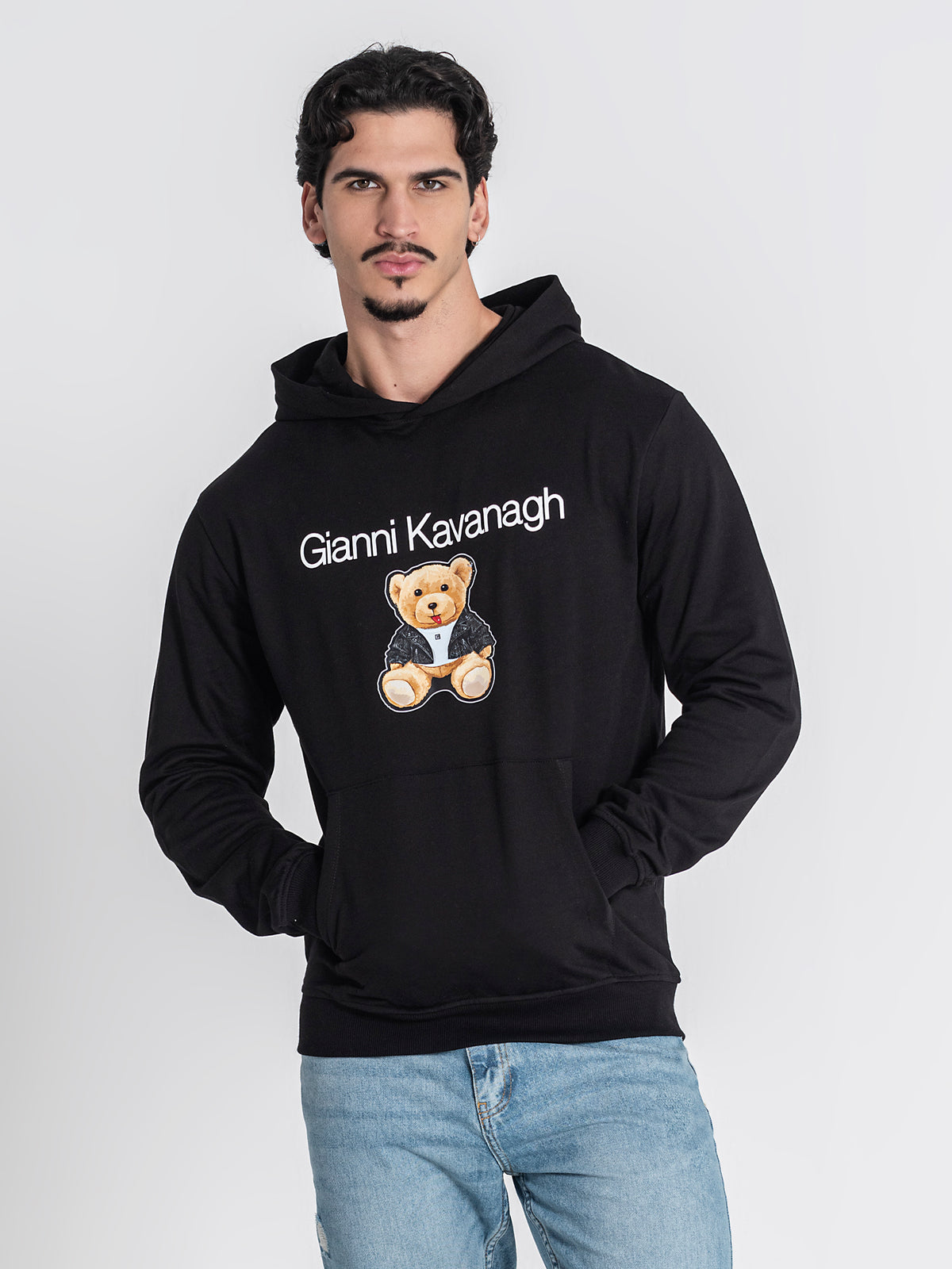 hoodies / Black GK Teddy Bear Hoodie