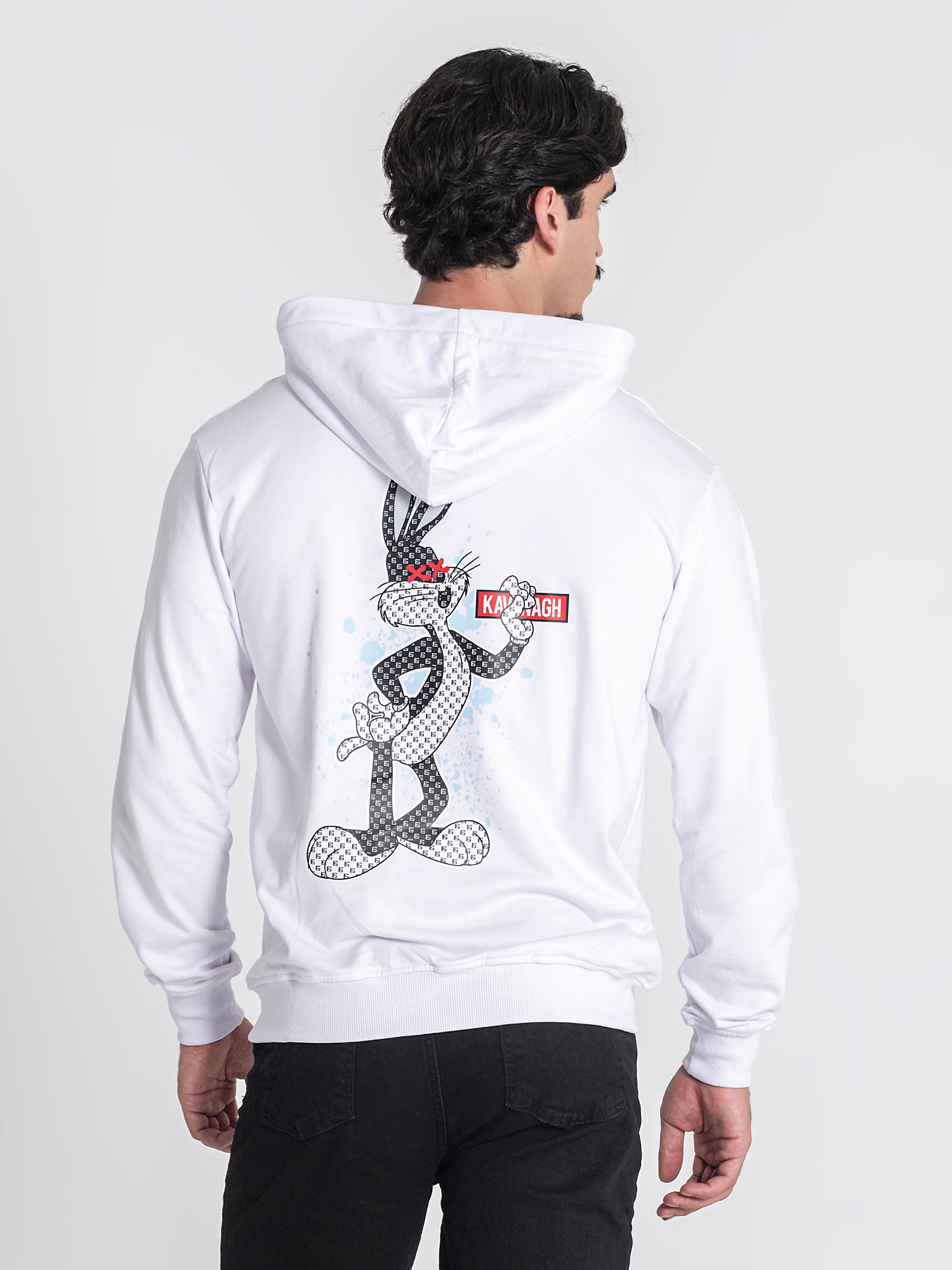 hoodies / White GK Bunny Hoodie