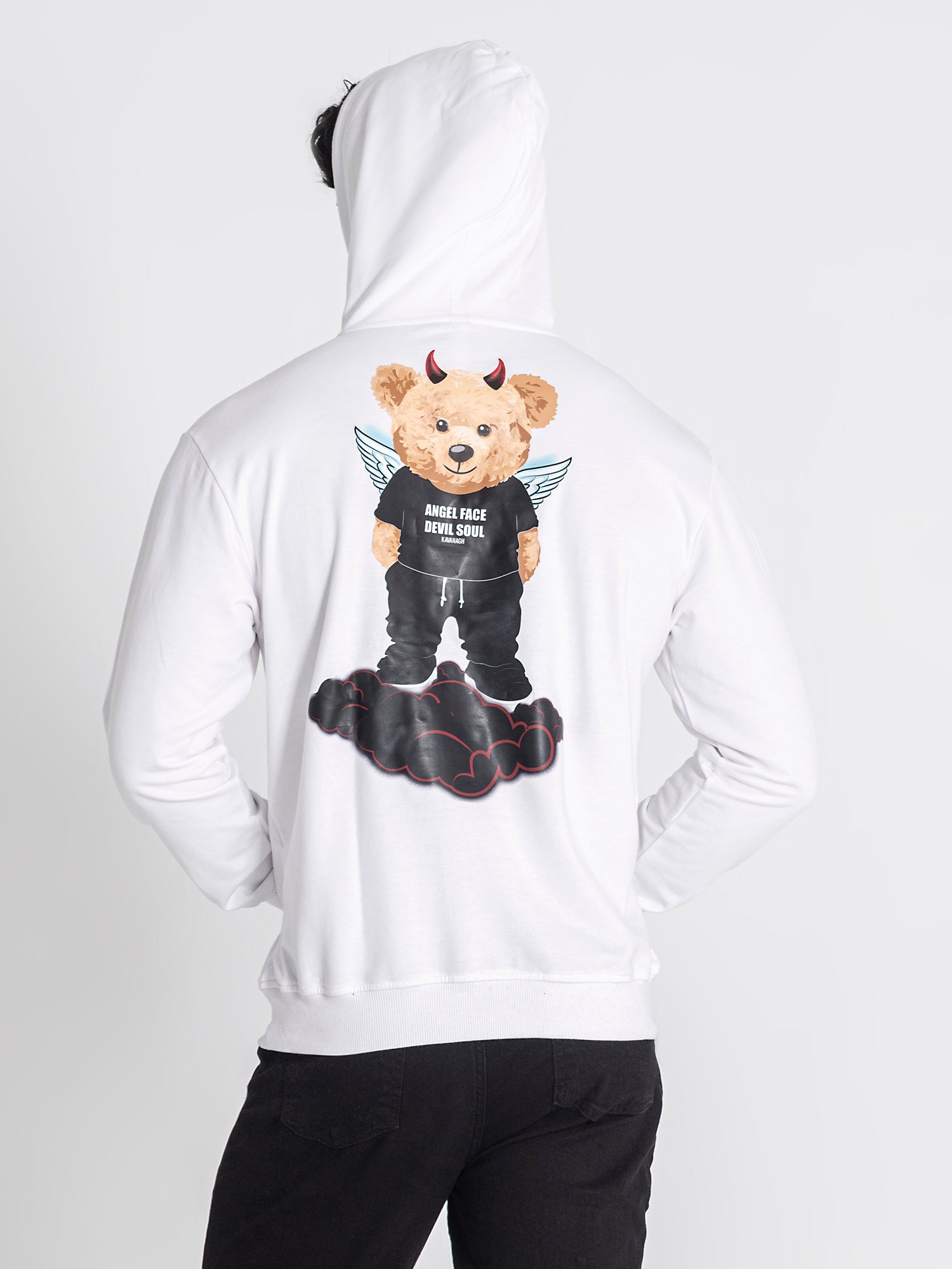 White Doppelganger Hoodie