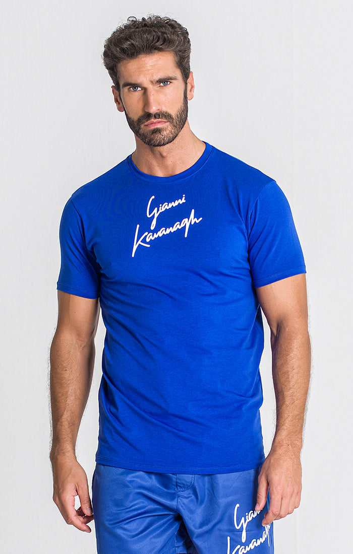 Blue Signature Tee