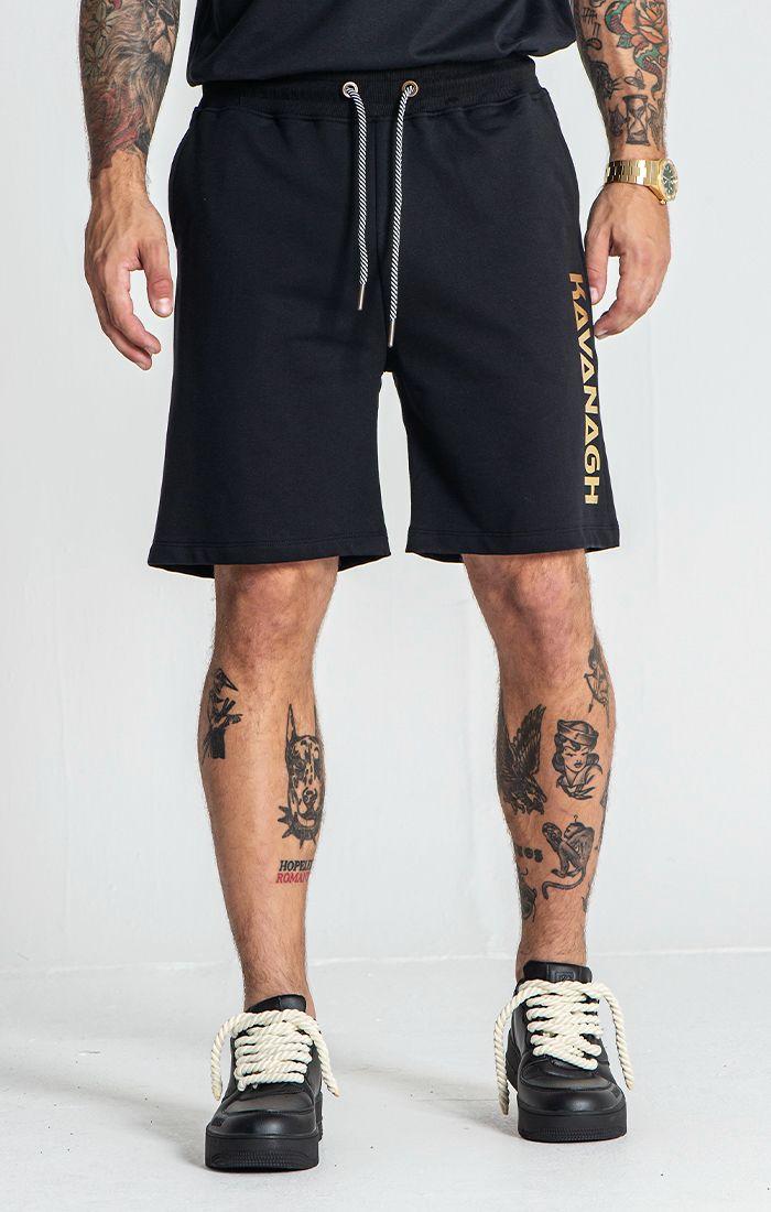 Black Futura Shorts