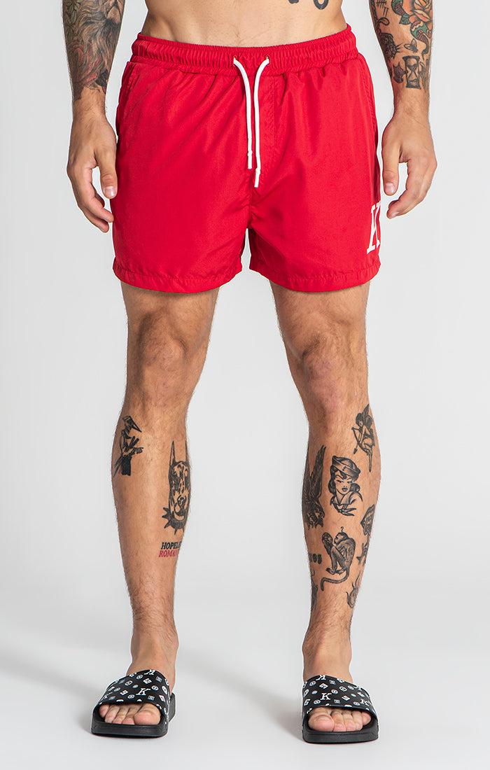 Red K Swimshorts