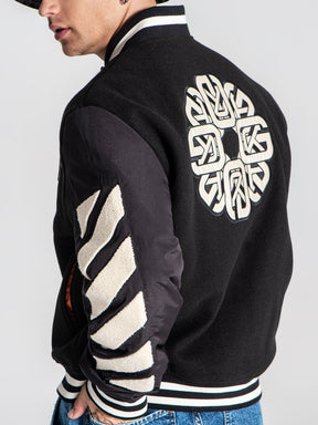 bombers / Black Patches Bomber Jacket