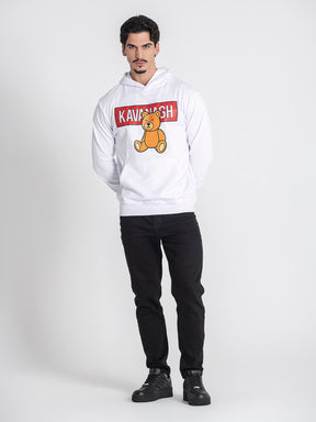 hoodies / White Bear Alert Hoodie