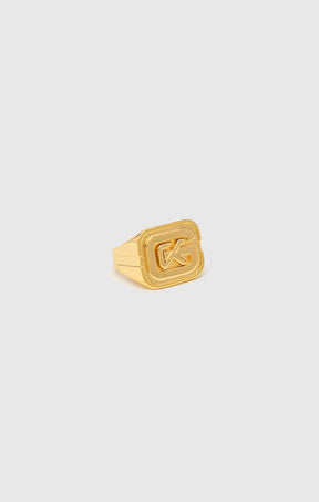 rings / Gold GK Ring