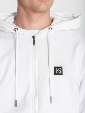 zip jackets / White Saint Hoodie Jacket