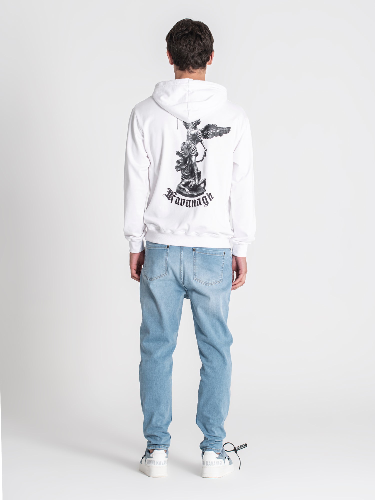 hoodies / White Warrior Angel Hoodie