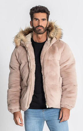 jackets / Beige Arctic Sherpa Jacket