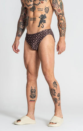 swimbriefs / Brown ChoKo Swim briefs