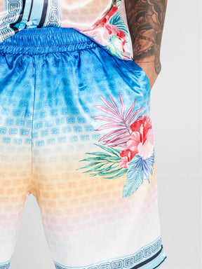 shorts / Blue Tropicana Shorts