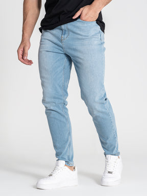 jeans / Light Blue Carrot Leg Jeans