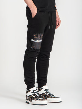 joggers / Black Anger Joggers