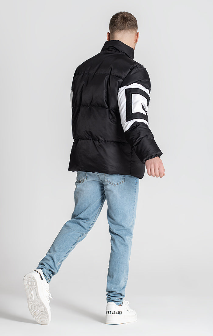 Black Captain Puffer Jacket