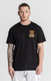 Black Precious Bear Tee