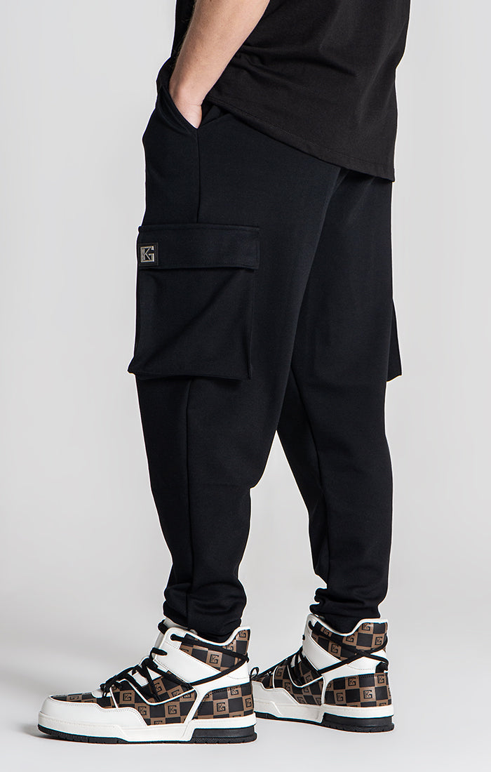 Black iD Cargo Pants