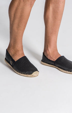 Black GK Artisan Espadrilles