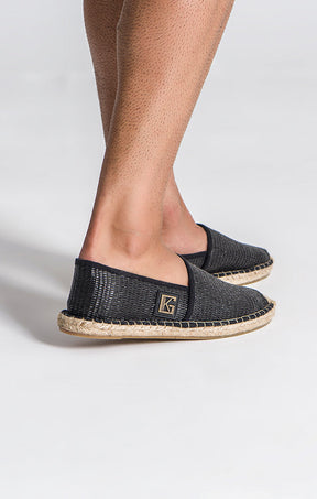 Black GK Artisan Espadrilles