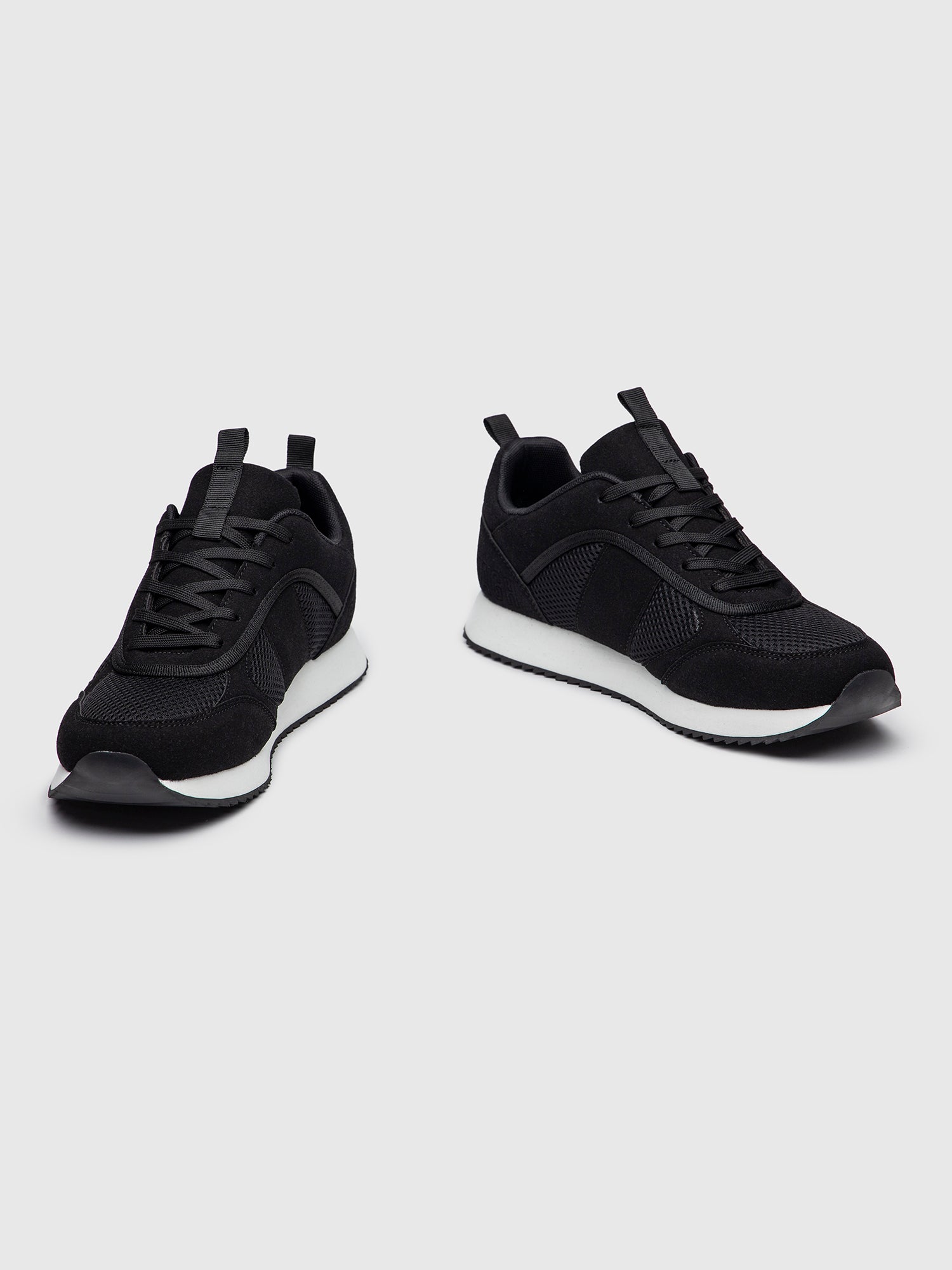 Black Runner Sneakers