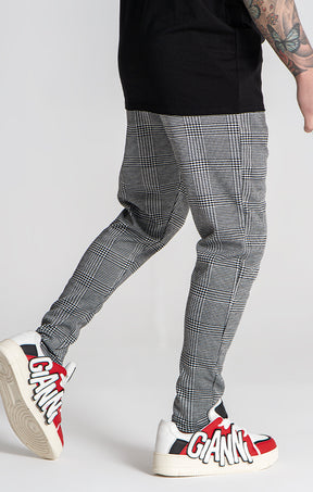 Grey Tweed Pants