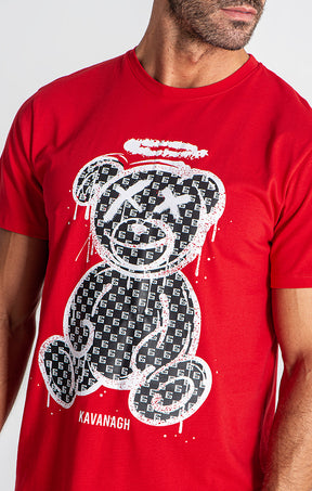 Red Anniversary Ted Tee