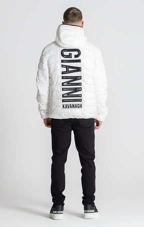 White Team Puffer Jacket